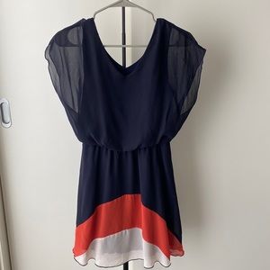 Easy to Wear Navy Dress